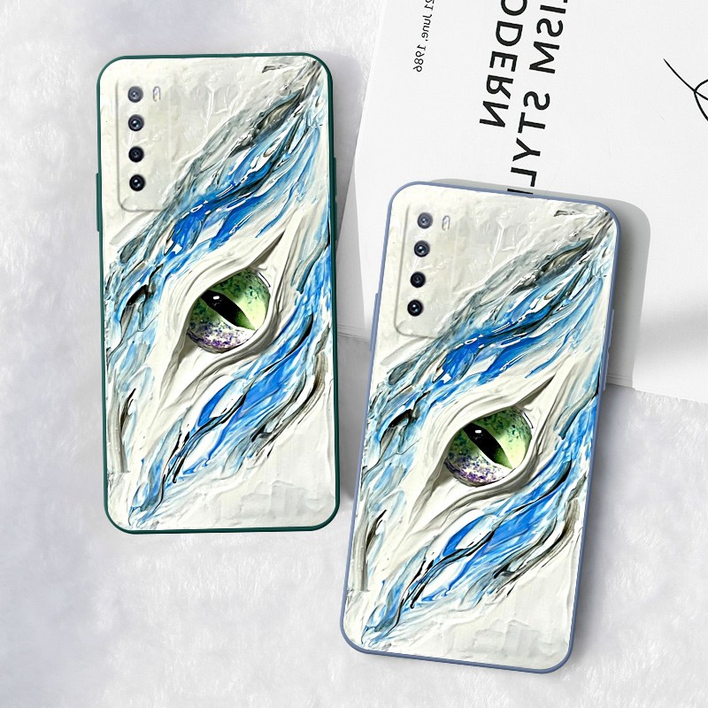 官方旗舰克苏鲁适用于华为nova7pro手机壳恶魔之眼神话眼睛周边暗黑风