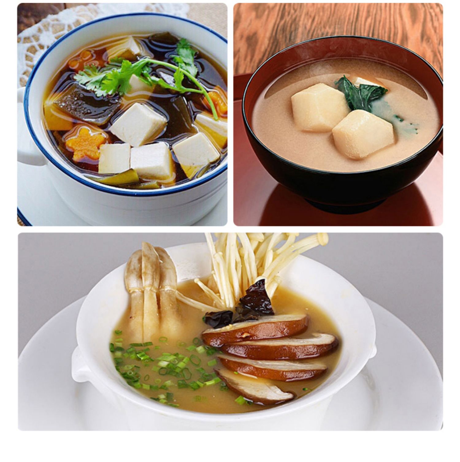 味噌300g拉面汤料日式味增汤韩国大酱汤味增酱火锅酱昆布料牡蛎味噌
