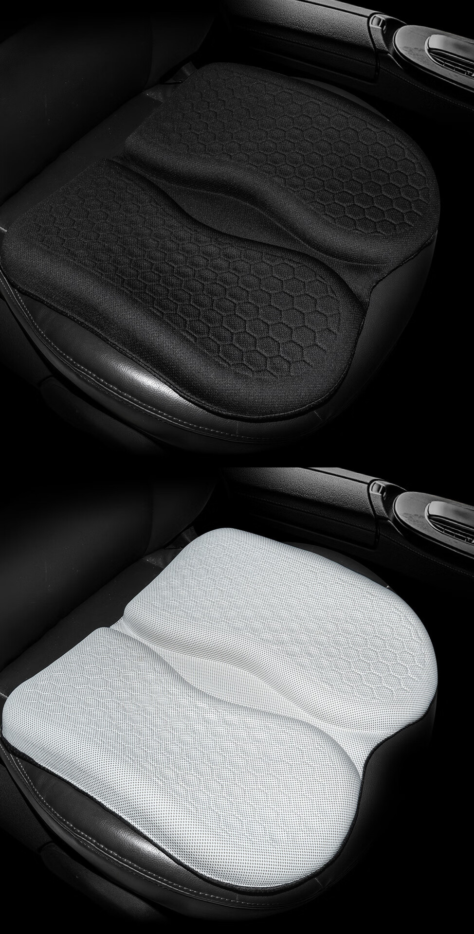 鸡蛋夏天汽车座垫椅子透气冰垫软垫办公凉垫黑色