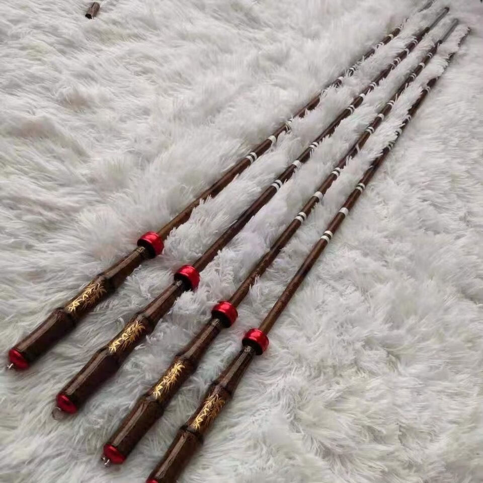 罗汉竹鱼竿超细超轻28调鲫鱼竿仿竹鱼竿长节手竿高碳台钓竿碳素鱼竿