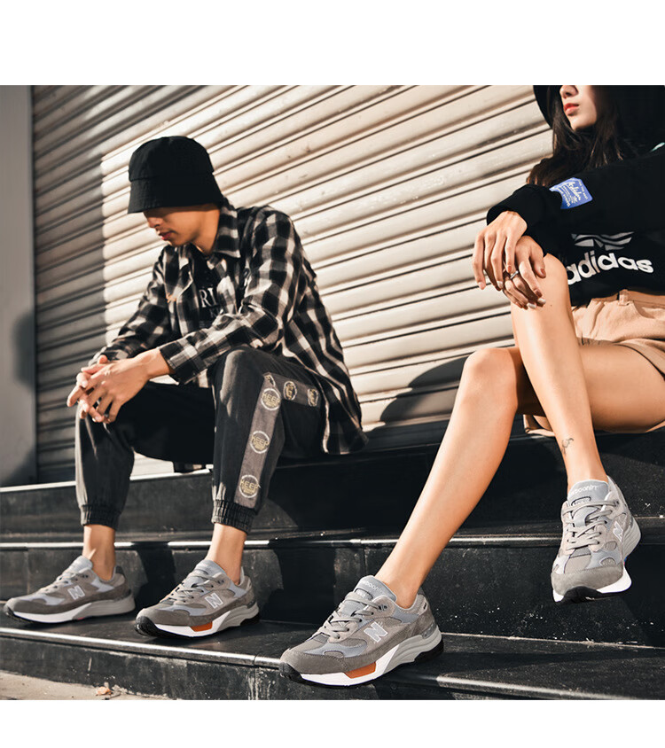 卡漫尔馨nbalance春秋酷跑时尚潮流nb男鞋992运动鞋情侣老爹鞋ins运动