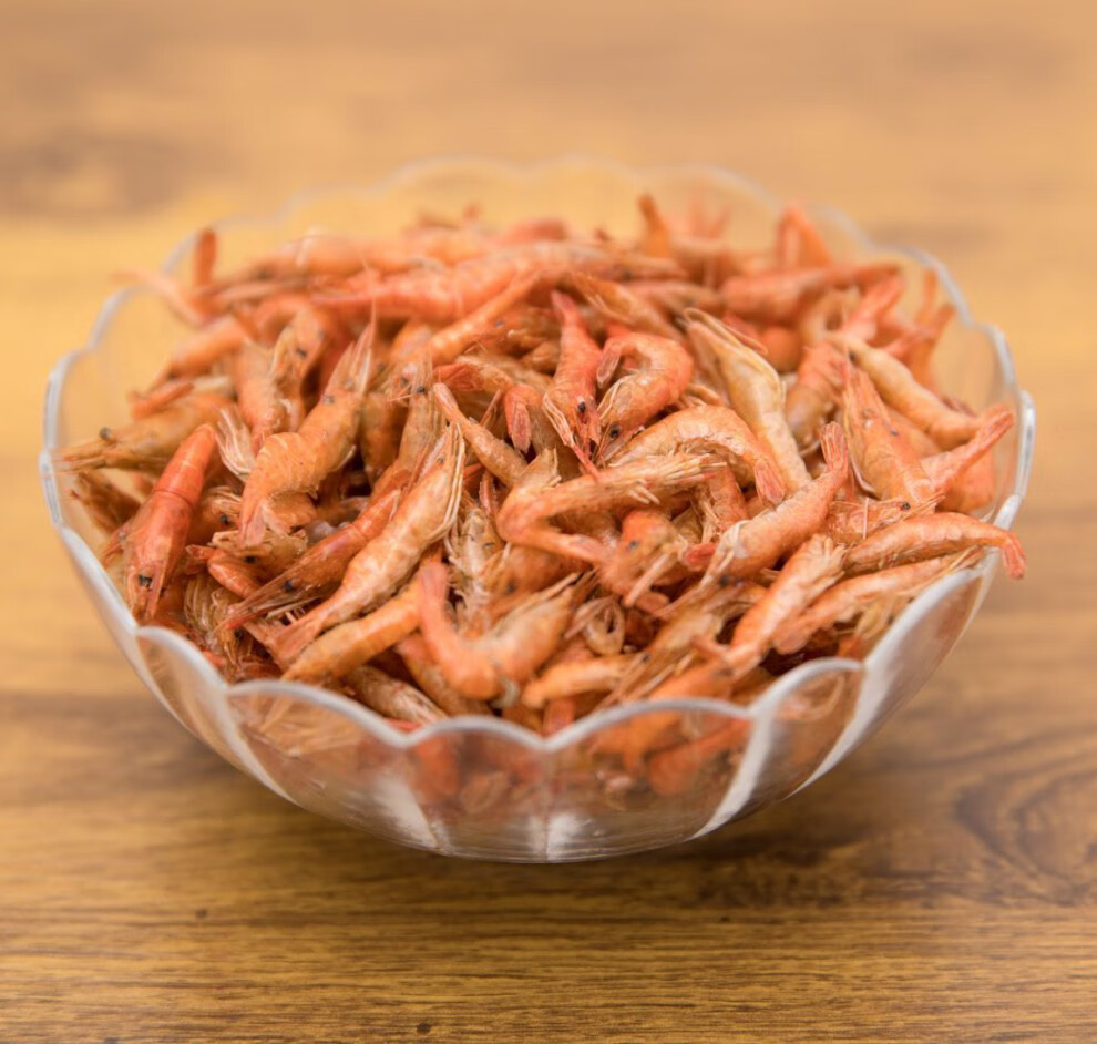 野生河虾小虾干虾米大运河淡水渔家生晒小干虾 小河白虾干250g【图片