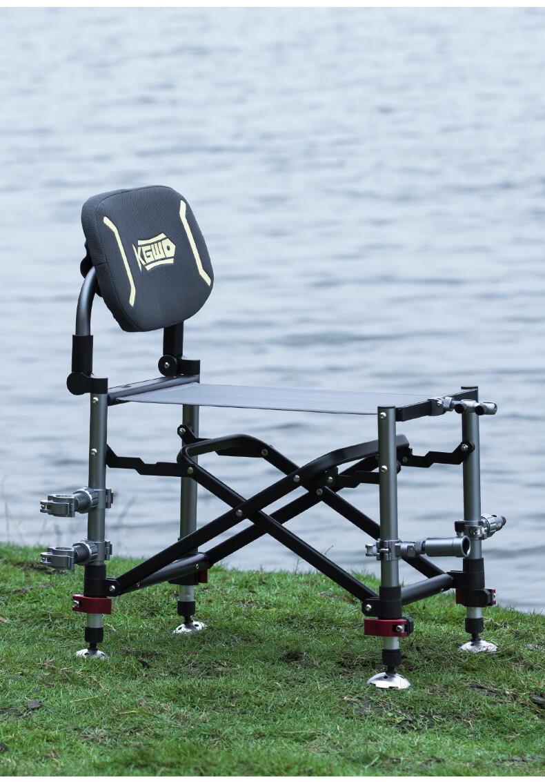 空钩悟道新款超轻骑士钓椅多功能小巧轻便折叠钓鱼椅全地形钓鱼凳套餐
