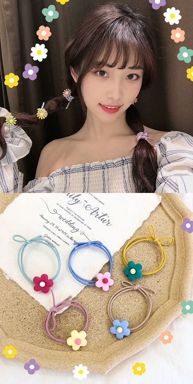 小恐龙发圈韩版头绳小清新女泫雅风发绳扎头发小皮套小动物橡皮筋