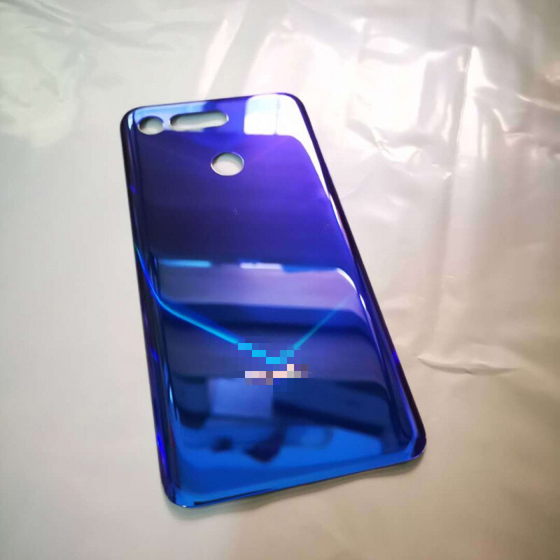 零笙适用华为荣耀v20后盖蓝色pctal10手机电池盖玻璃后屏后壳黑色红色