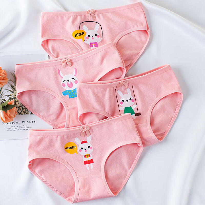 儿童内裤女三角女童纯棉宝宝婴儿小女孩学生中大童小童大码 霸王别姬