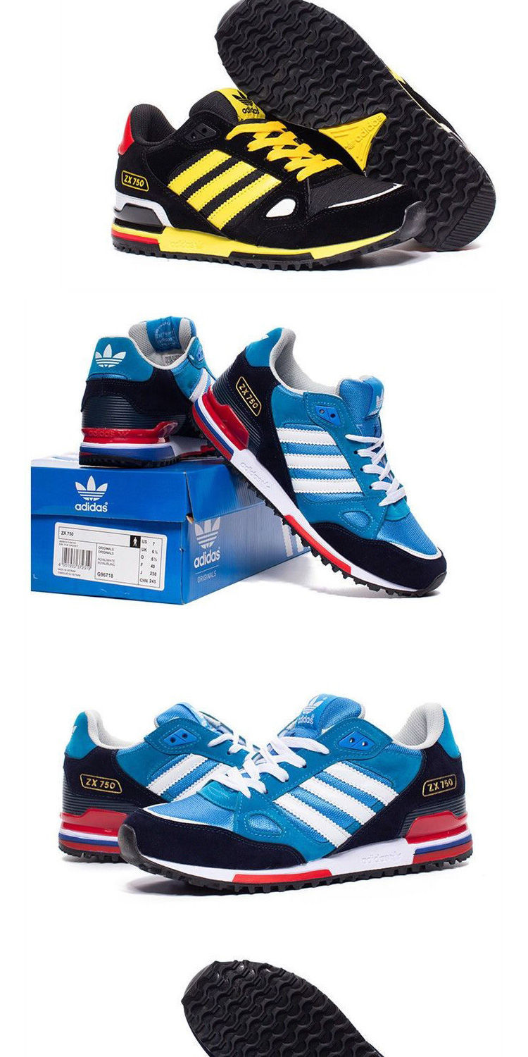 三叶草男鞋秋冬款运动鞋zx750复古时尚休闲百搭男女运动情侣鞋12月24