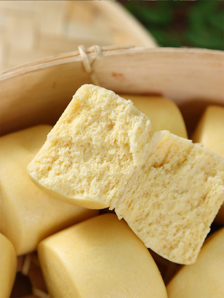 玉米馒头五谷杂粮包早餐玉米味儿童面点杂粮包速冻食品半成品点心