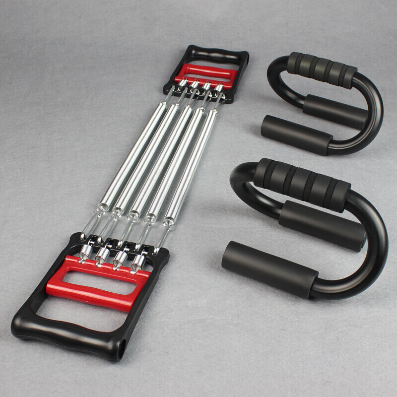 弹簧家用男士锻炼胸肌臂力扩胸器握力器多功能健身器材扩胸器多功能