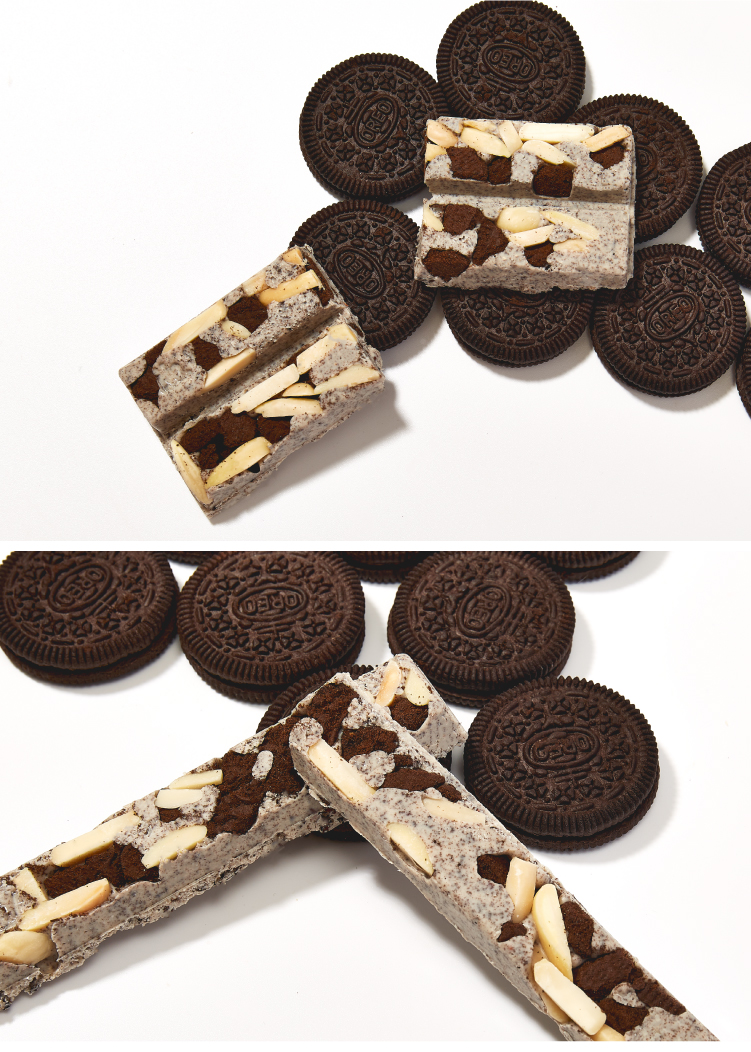 hex氦氪奥利奥坚果巧克力小排公室零食巧克力分享装白色奥利奥排块