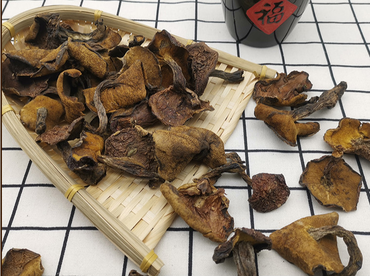 东北松蘑粘团子蛾子黑蘑菇松蛾松茸松菇小鸡炖蘑菇干货500克sn5046