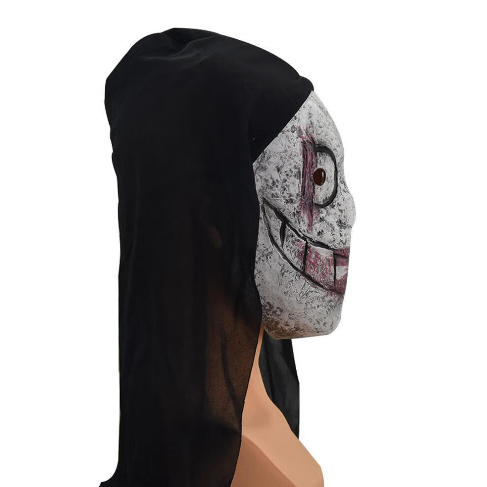 黎明杀机cos 黎明杀机军团游戏同款乳胶面具恐怖屠夫半脸头套cos面罩
