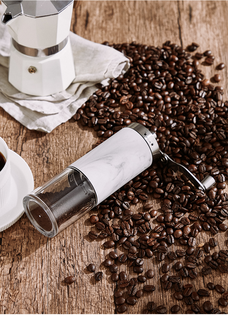 德国knd手磨咖啡机手摇咖啡研磨机磨咖啡豆手动磨粉机家用小型便携