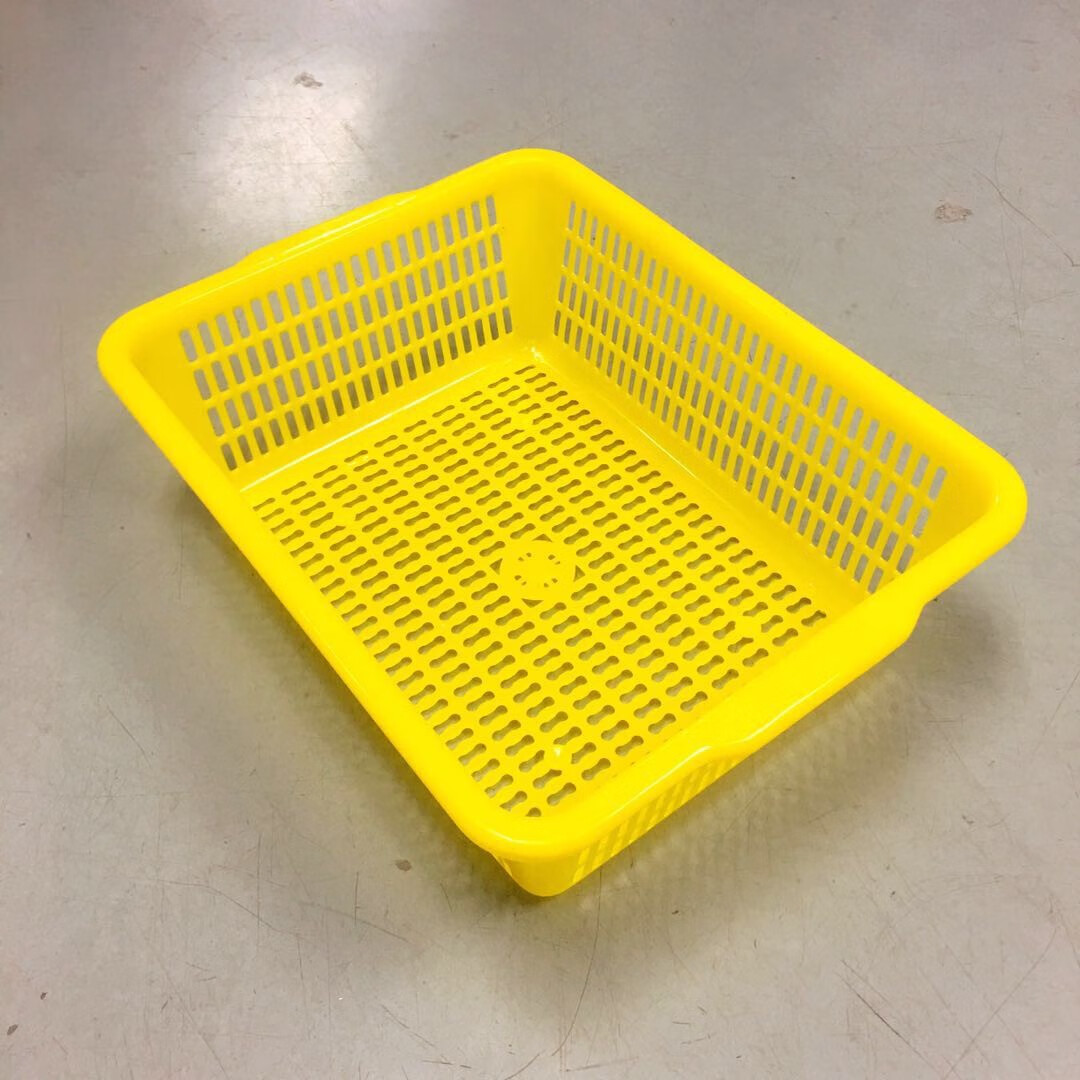 塑料筐加厚厨房酒店家用洗菜篮子沥水框菜篮水果筐收纳篮超市商场配货