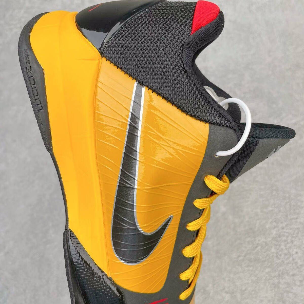 纯原5代实战篮球鞋zk5李小龙黄黑男子运动篮球鞋39