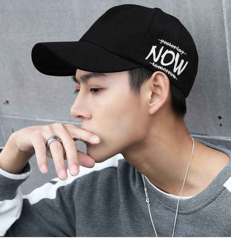 鸭舌帽子男夏季遮阳防晒棒球帽学生韩版社会小伙潮流嘻哈男生帽子上市