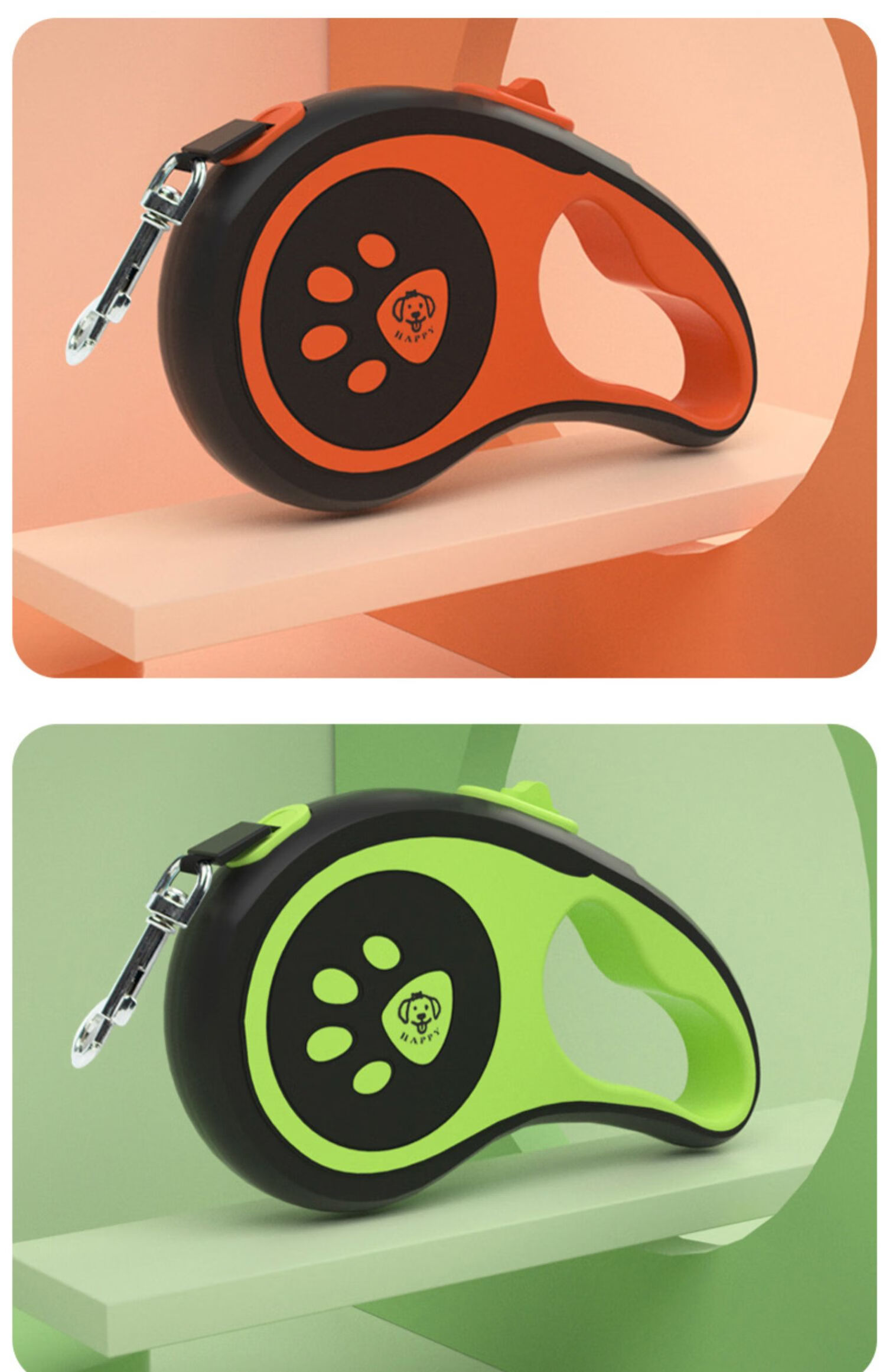 狗狗牵引绳自动伸缩遛狗绳小型中型大型犬可调节大狗拴金毛狗链子小