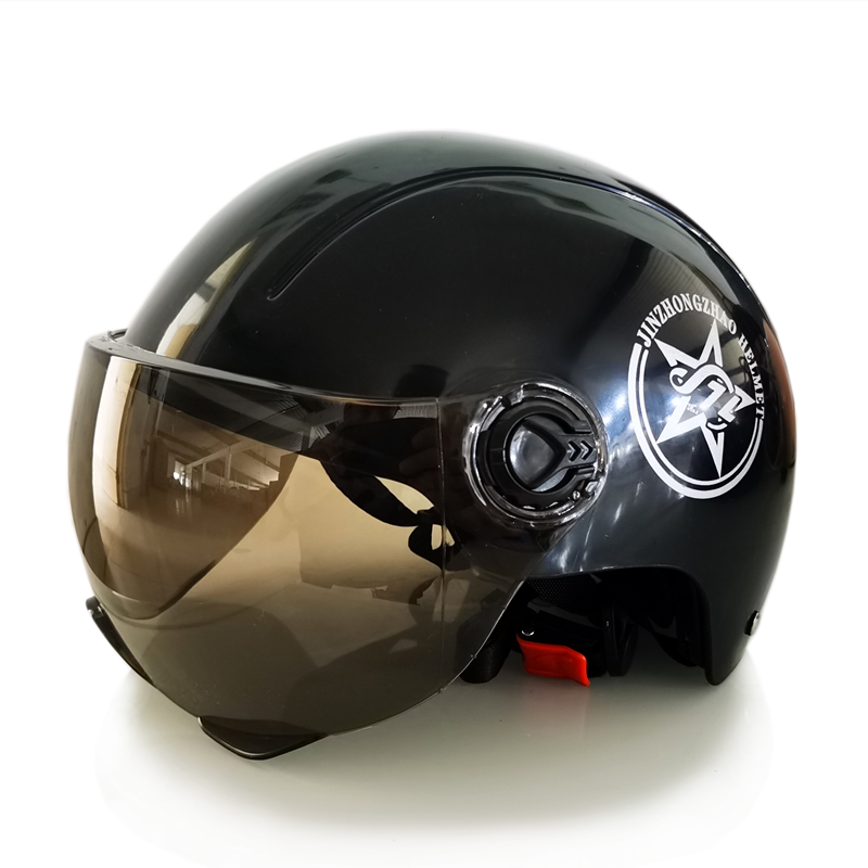 金钟罩头盔 金钟罩电动车头盔 abs超硬防半盔男女通用四季电瓶车防帽