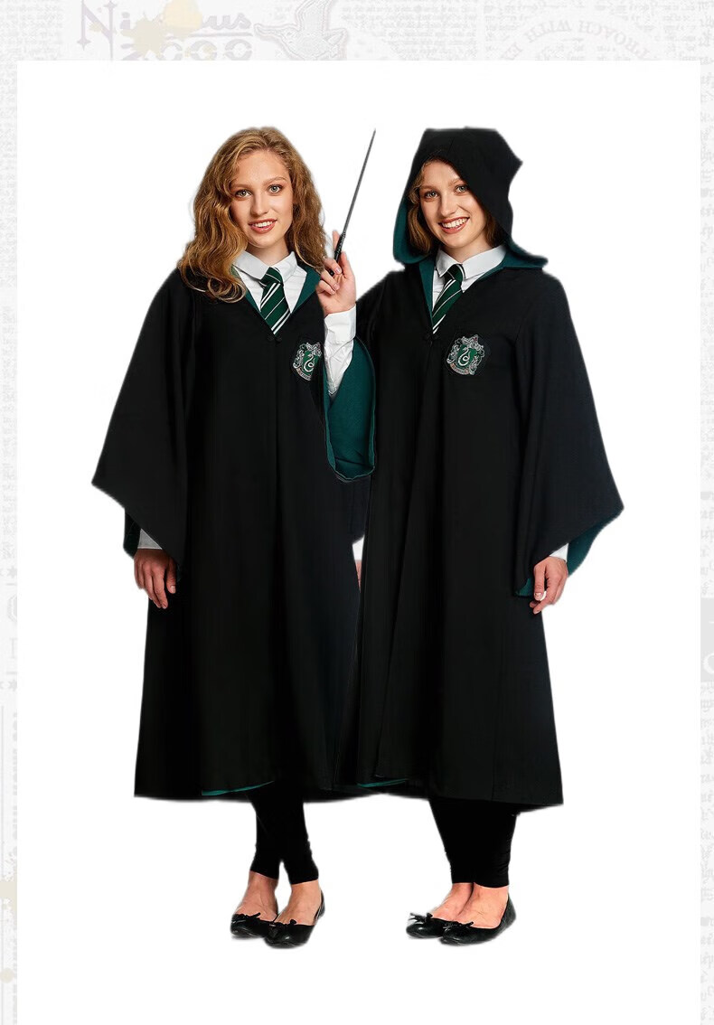 套装巫师魔法学院校服衣服服装斗篷环球影城袍子哈利波特魔法袍 联系