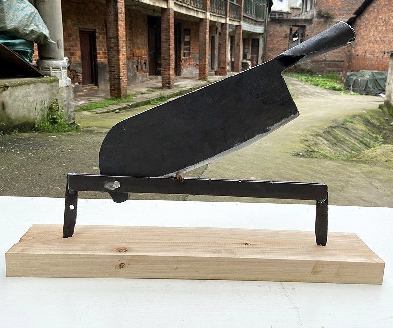 铡草刀锰钢铡刀铡草老式手工扎草小闸刀侧刀手动小型猪牛羊切草秧