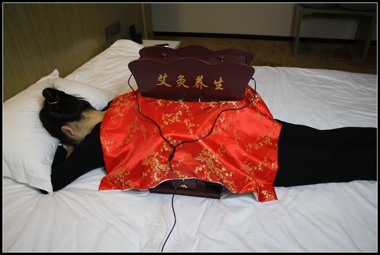 悬灸仪悬灸架温养生馆仪艾灸盒随身灸家用木制无烟美容院艾灸器款式十