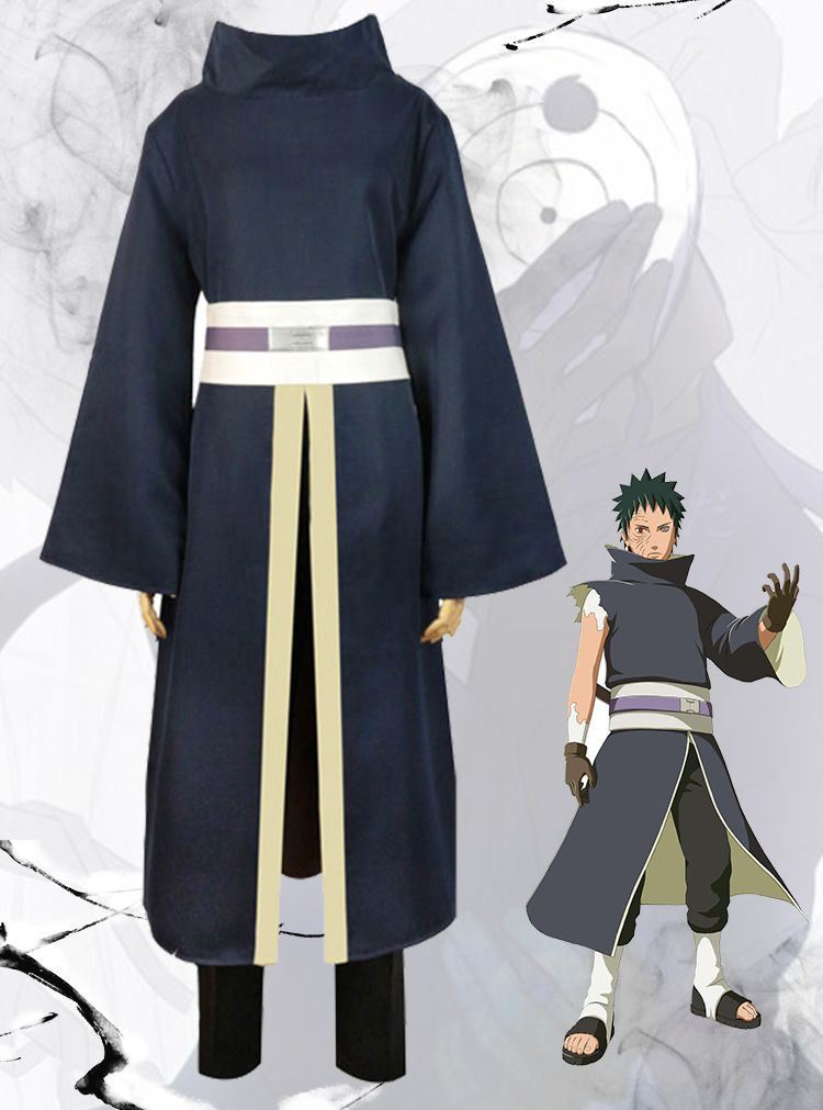 白面具带土cos 带土cos服白面具全套火影宇智波斑cosplay衣服面具鞋子