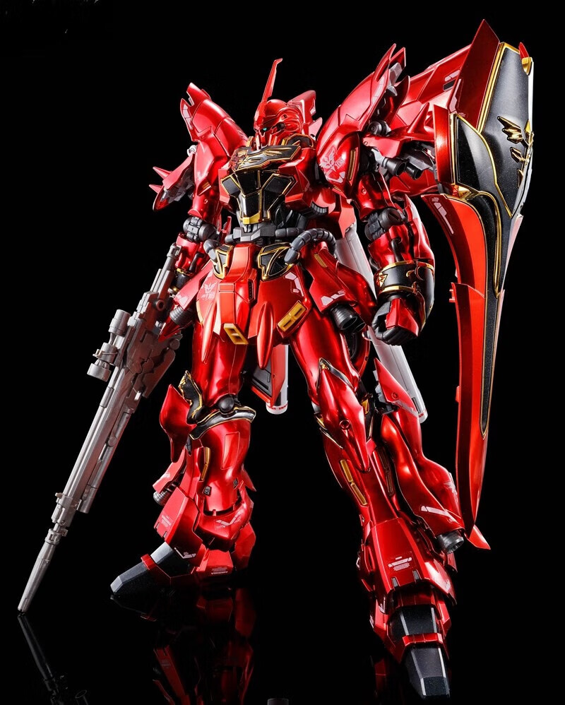 万代官方认证店 高达模型mg系列同款mgpg独角兽拼装红异端强袭自由七