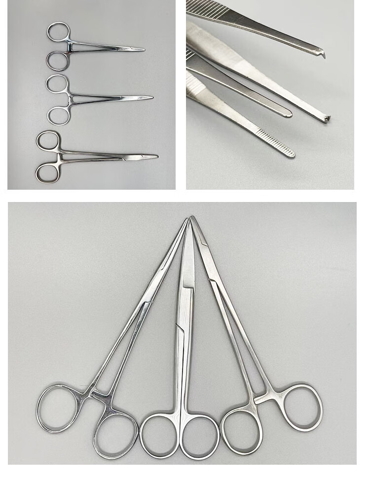 外科缝合器械包练习手术工具套装全医学生专用眼科小镊子清创持针n757