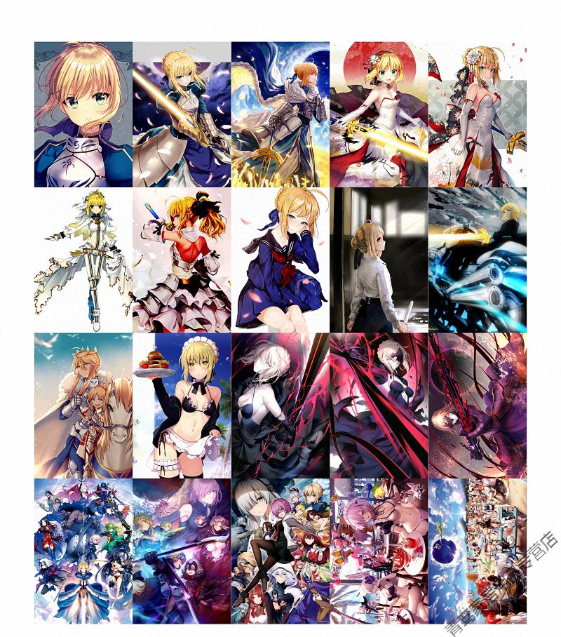 2020新品海报动漫墙贴纸二次元卧室宿舍客厅卡通装饰画墙纸壁纸海贼王