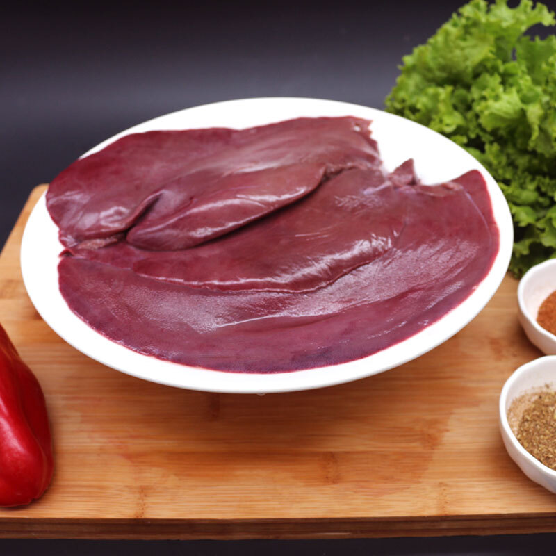 羊肉新鲜食材500g羊肝烤羊肝炒羊肝羊肉