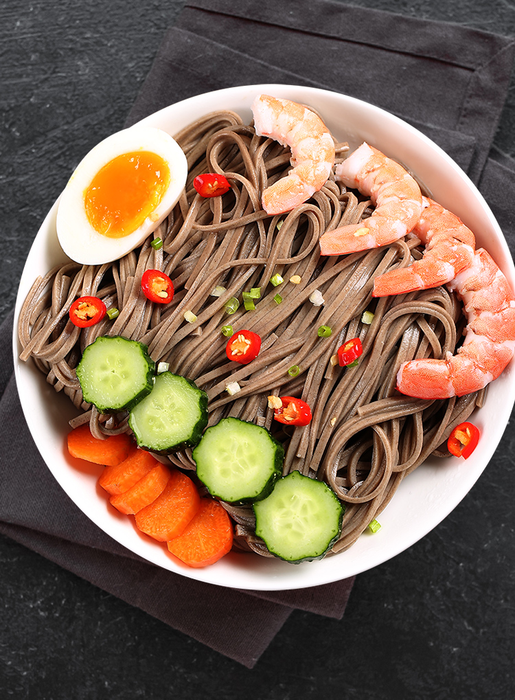 5折黑荞麦面5斤肪0钠粗粮健身代餐速食挂面面条全麦杂粮苦荞面荞麦面5