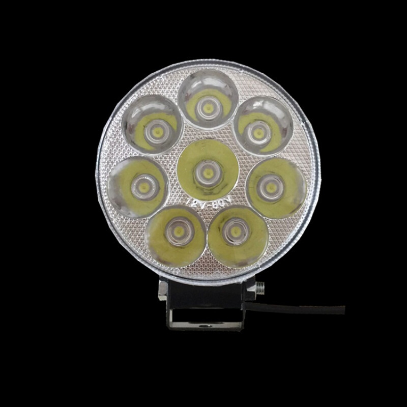 直流12v24伏led投光灯射灯 车载 探照灯船用灯户外防水电瓶照明灯