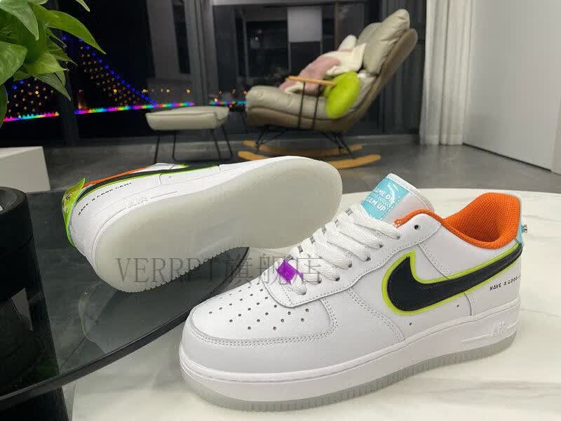 【官方旗舰店】空军一号 1 l ow have 白橙电竞男女同款 旗舰官方白橙