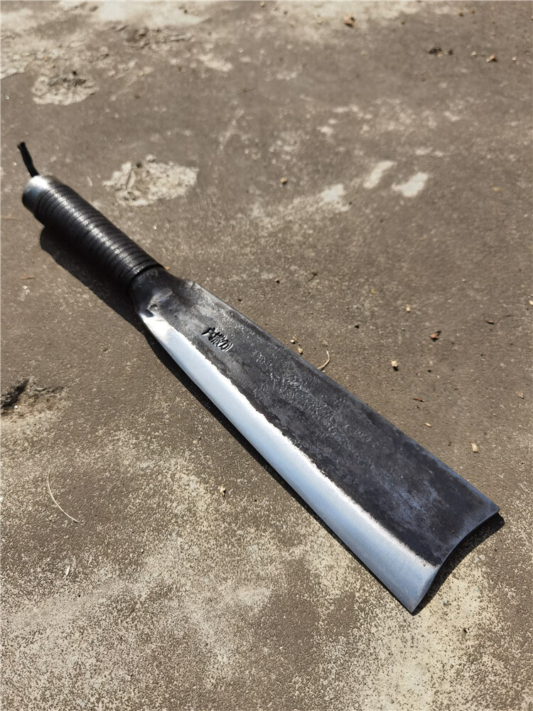 户撒阿昌柴刀手工锻打劈柴开路镰竹园林刀多功能野营户外农用刀具定制