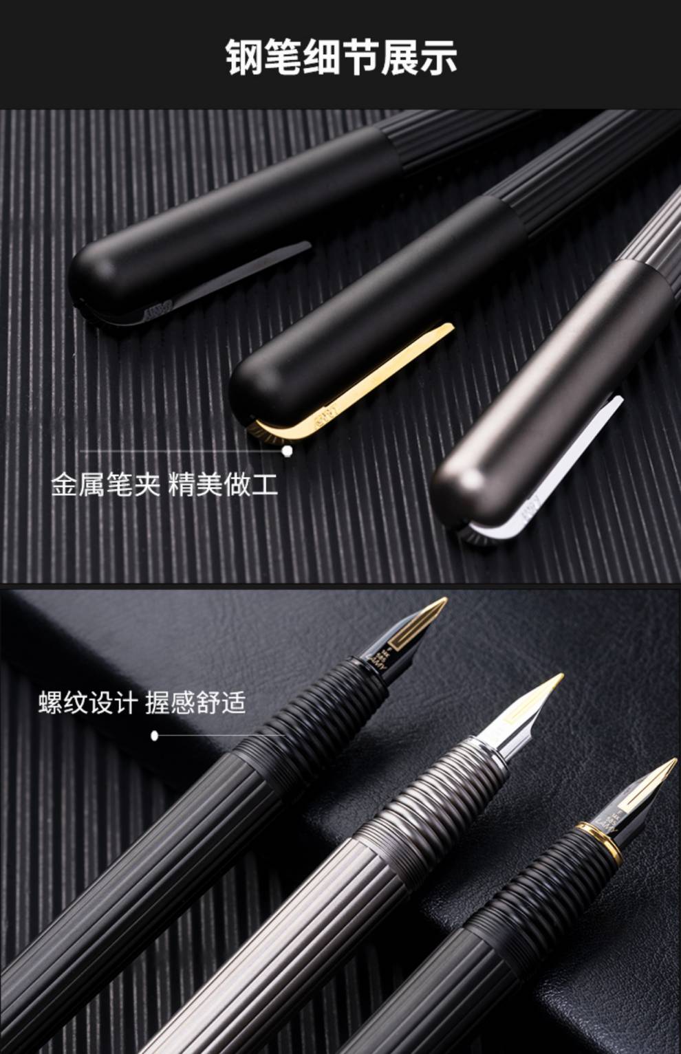 凌美(lamy)帝国系列14k金尖 钢笔礼盒装德国林美墨水笔商务带礼 哑光