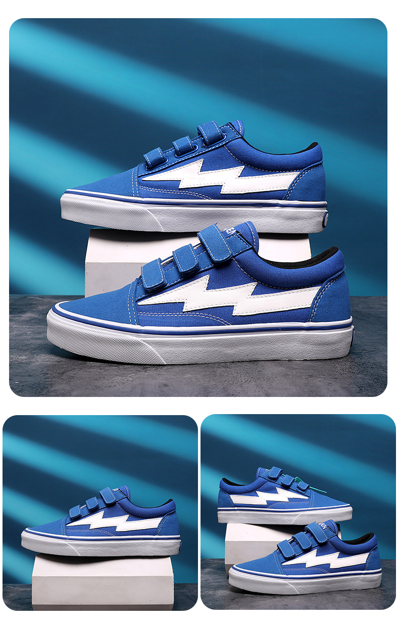 revenge x storm复仇风暴闪电鞋美版复仇风暴火焰帆布鞋revengexstorm