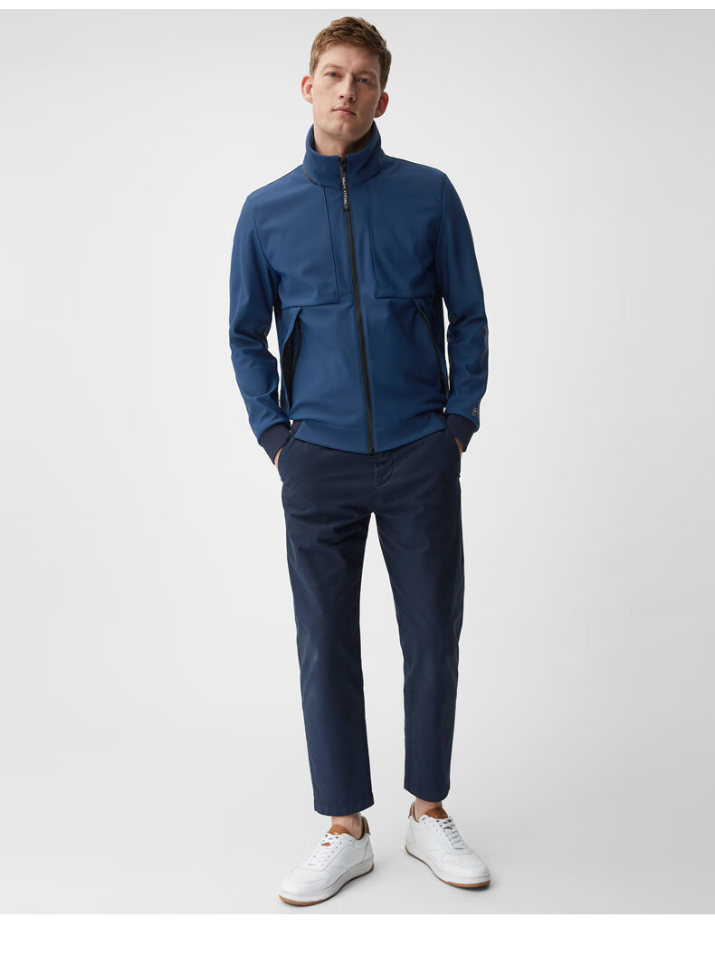 marcopolo马可波罗奢侈品男装都市现代户外夹克牡蛎白102xl185