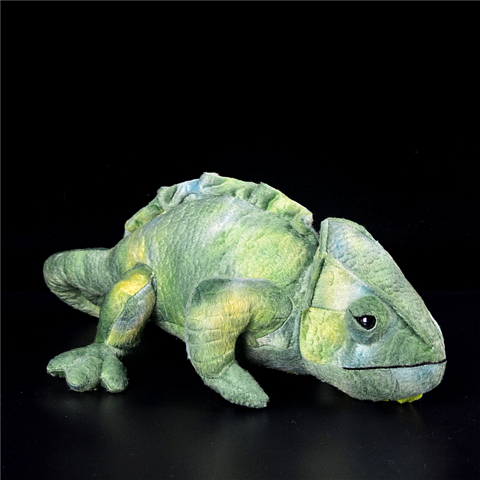 变色龙蜥蜴公仔 仿真蜥蜴 蜥蜴毛绒玩具 蜥蜴仿真野生动物 变色龙公仔