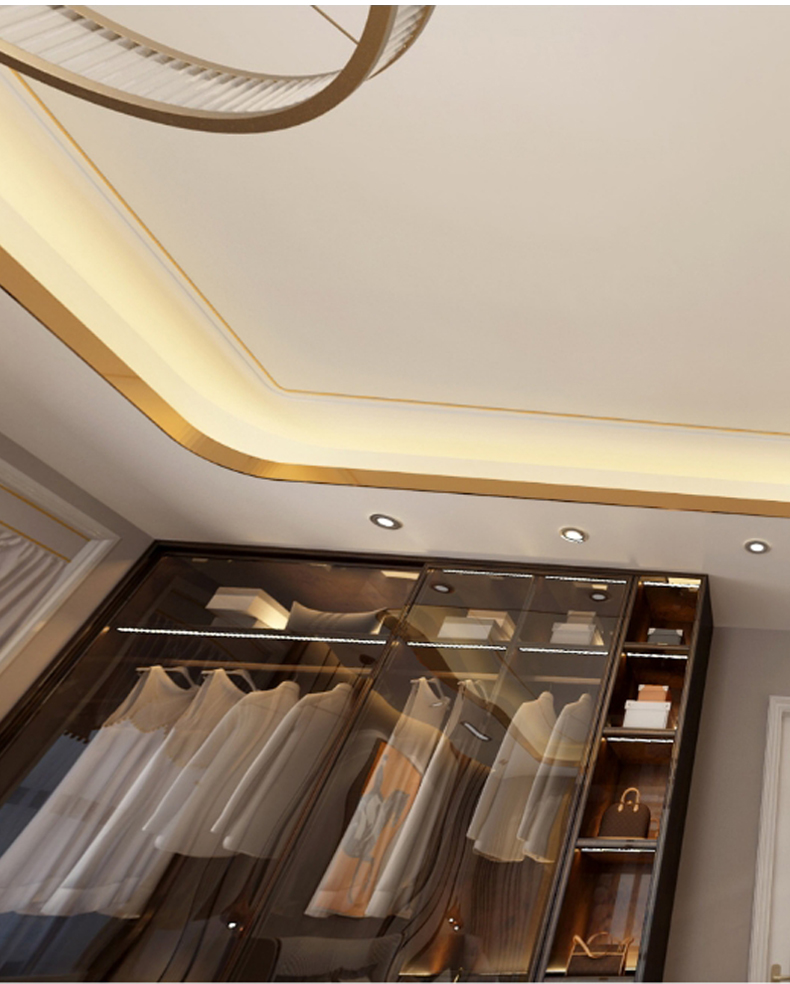 钛金条不锈钢装饰线条吊顶弧形u型客厅造型圆形金属背景墙钛合金玫瑰