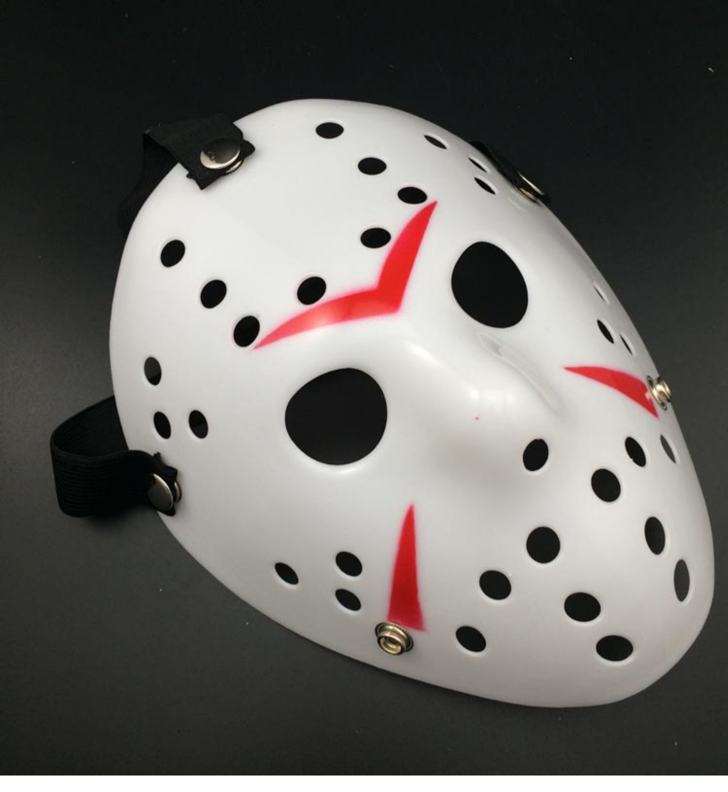 加厚十三号黑色星期五杰森面具半球杀人狂恐怖搞怪cos 复古金杰森面具