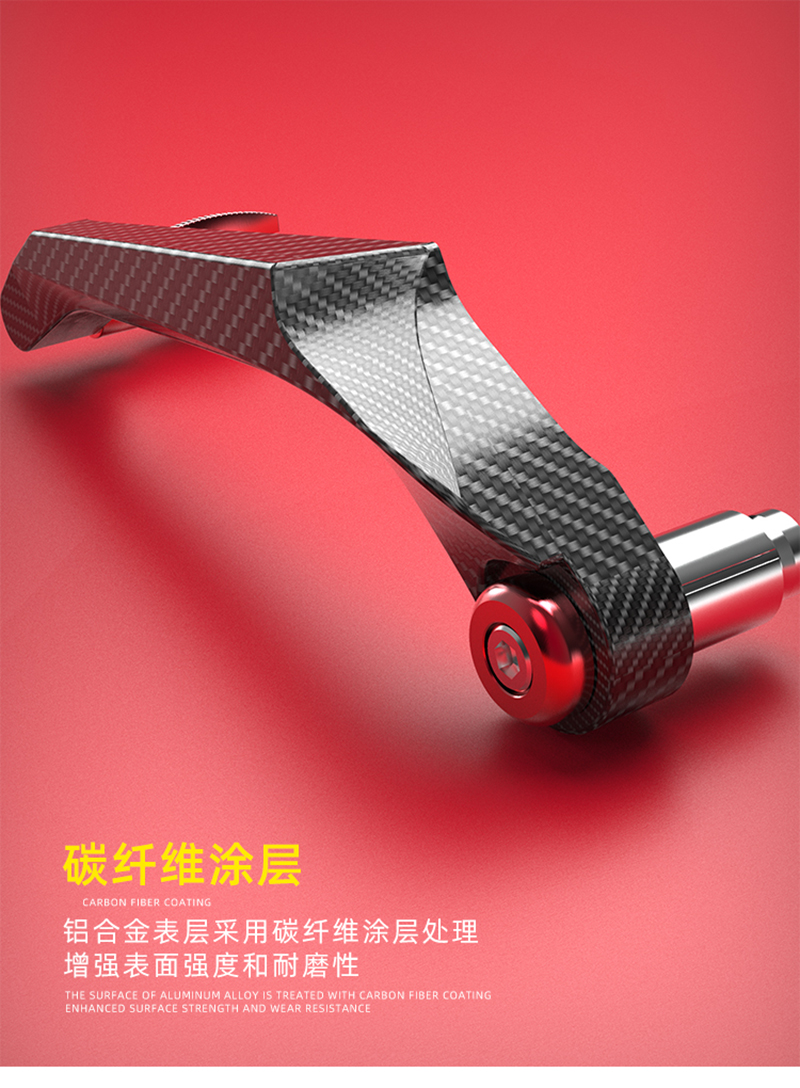 适配摩托车牛角护手改装手把护弓适用于川崎ninja400铝合金护手保护杆