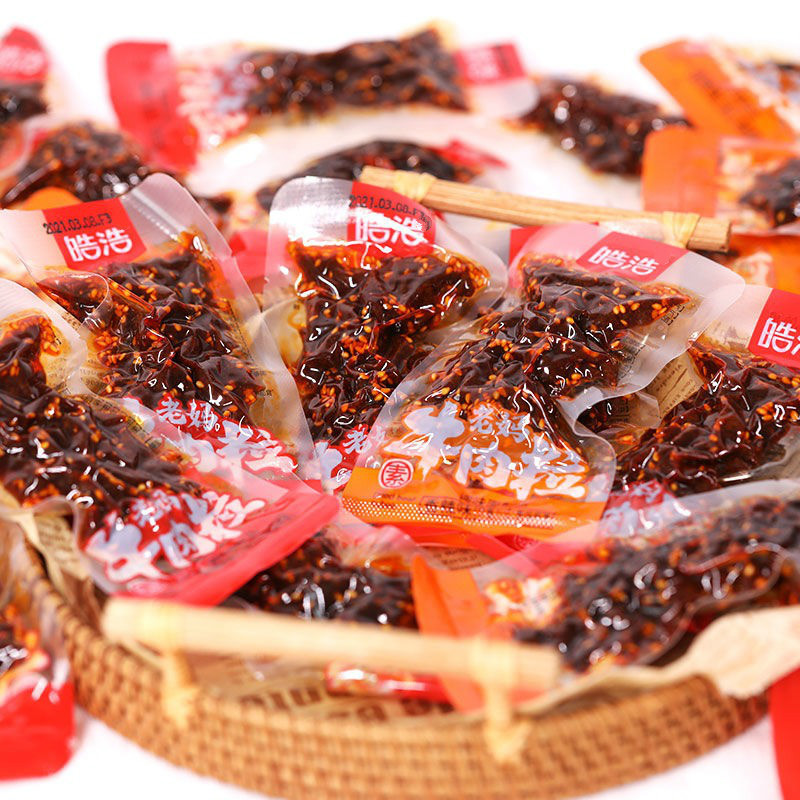 素牛肉粒辣条8090回忆小包装儿时网红零食香麻辣小吃 【250g2f半斤】
