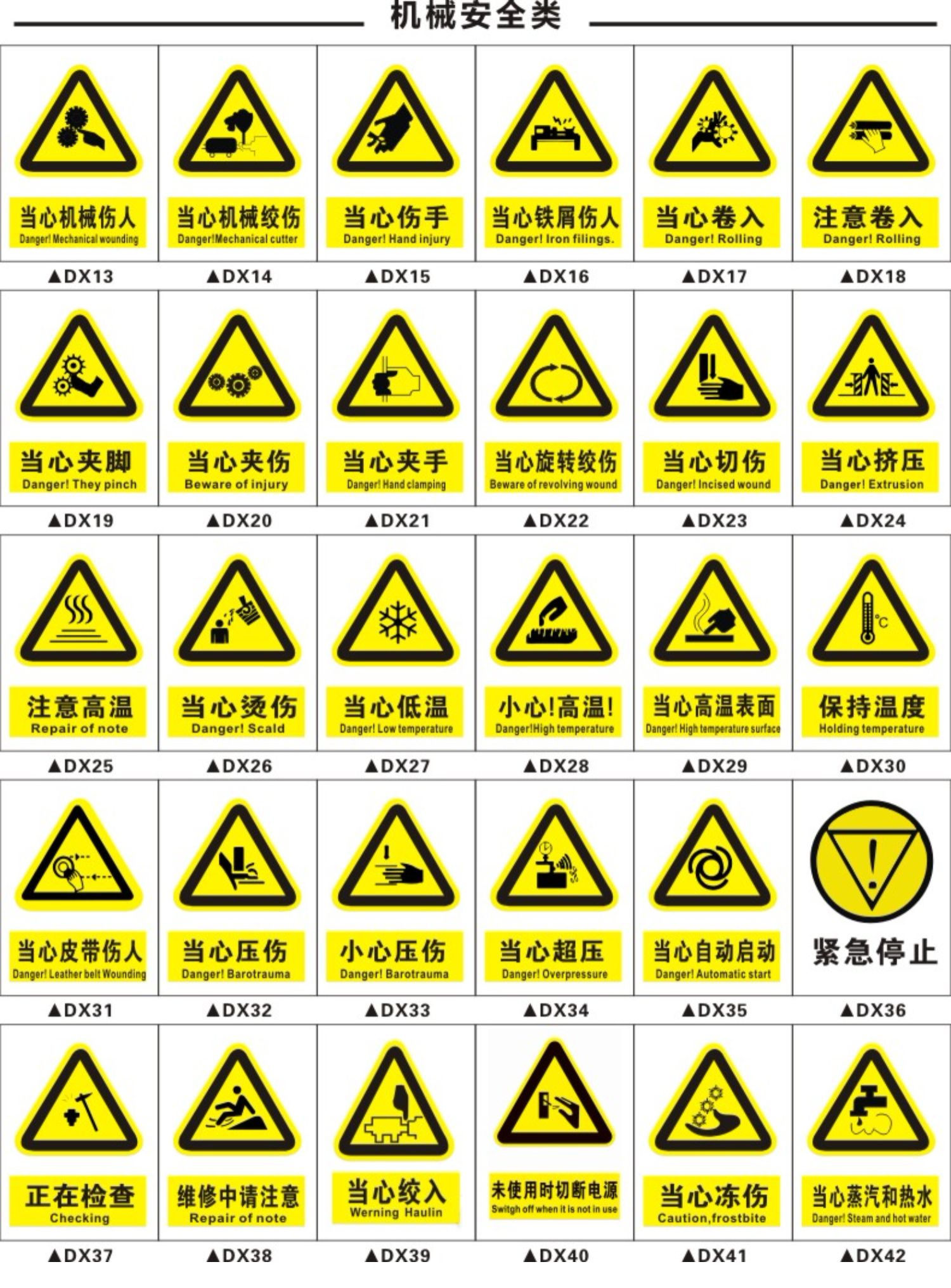 小心有电标识牌注意当心触电消防安全警示工厂车间仓库警告标示标志牌