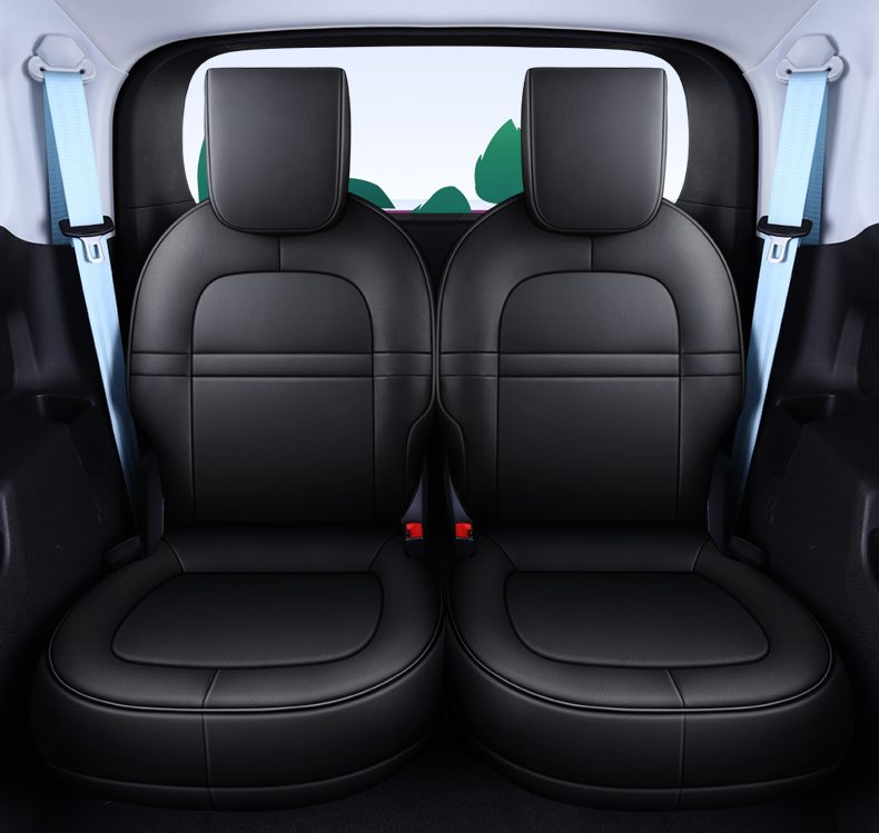 专车定制座椅套360全包全皮绅士蓝卡通版新能源电动车宝骏e100专用