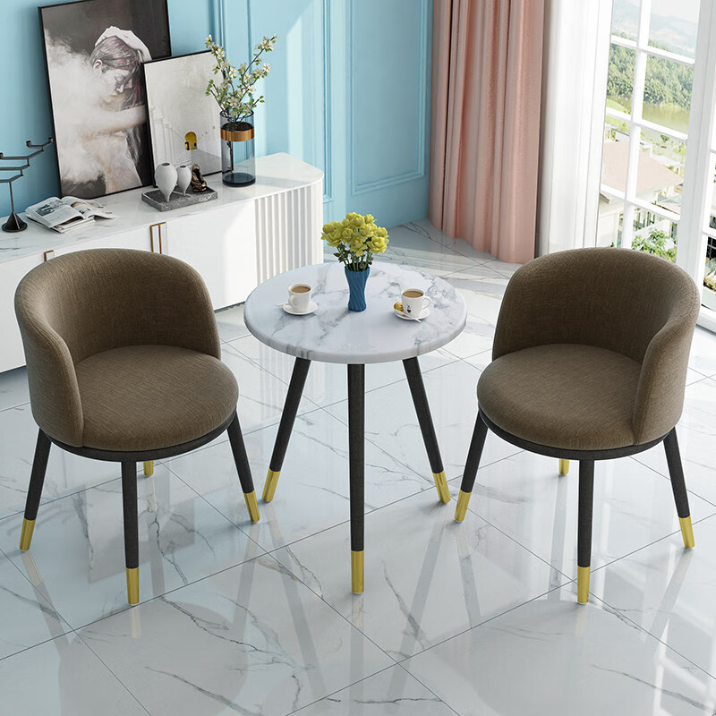 夏天创意阳台茶桌椅组合简约休闲椅子茶几网红阳台小桌椅三件套装北欧