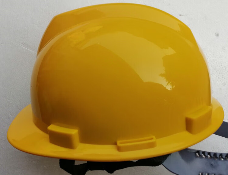 建筑工地国标安全头盔砸国标男施工加厚帽子定制logo安全帽蓝色