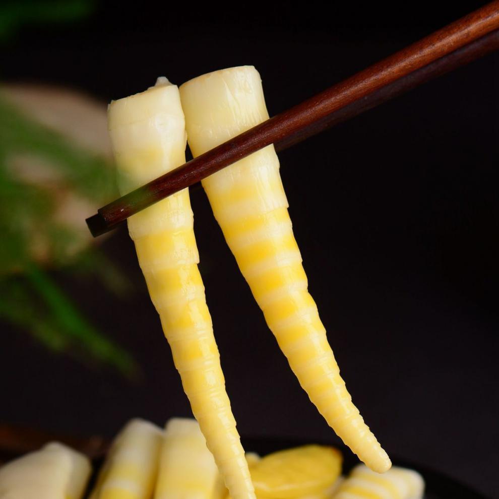 翘滋味山椒笋尖脆笋小包泡椒竹笋尖嫩笋尖下饭菜即食笋片零食小吃 100