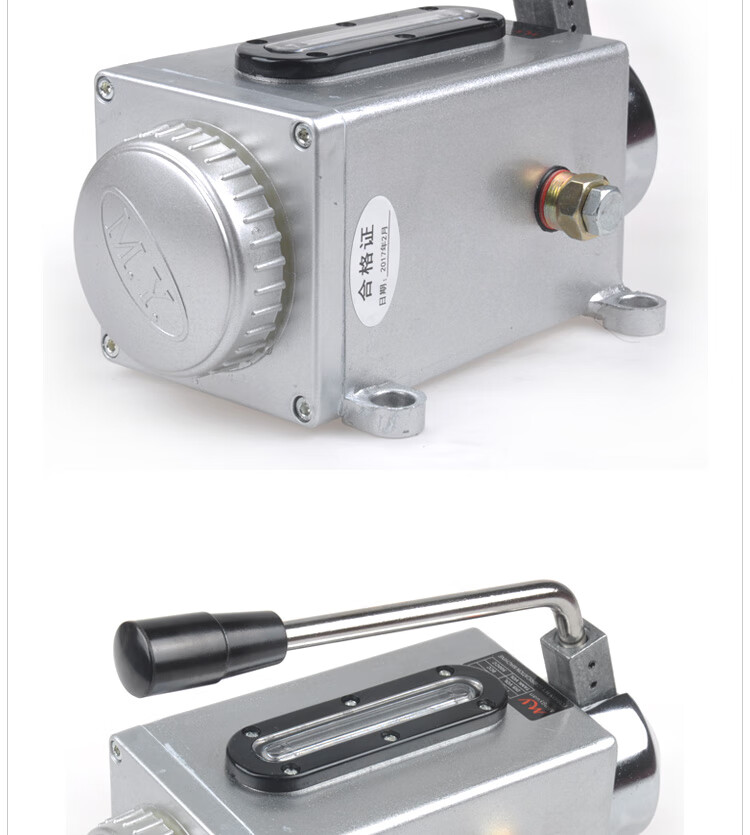 手动油泵y8手摇泵y6手摇式润滑油泵手压油泵数控冲床车床油泵挽刻金属