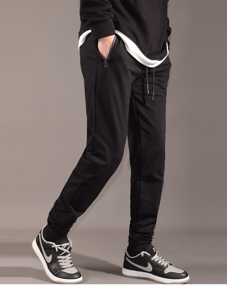 180身高以上可穿春季新款高个子加长裤子男长腿运动休闲运动裤120