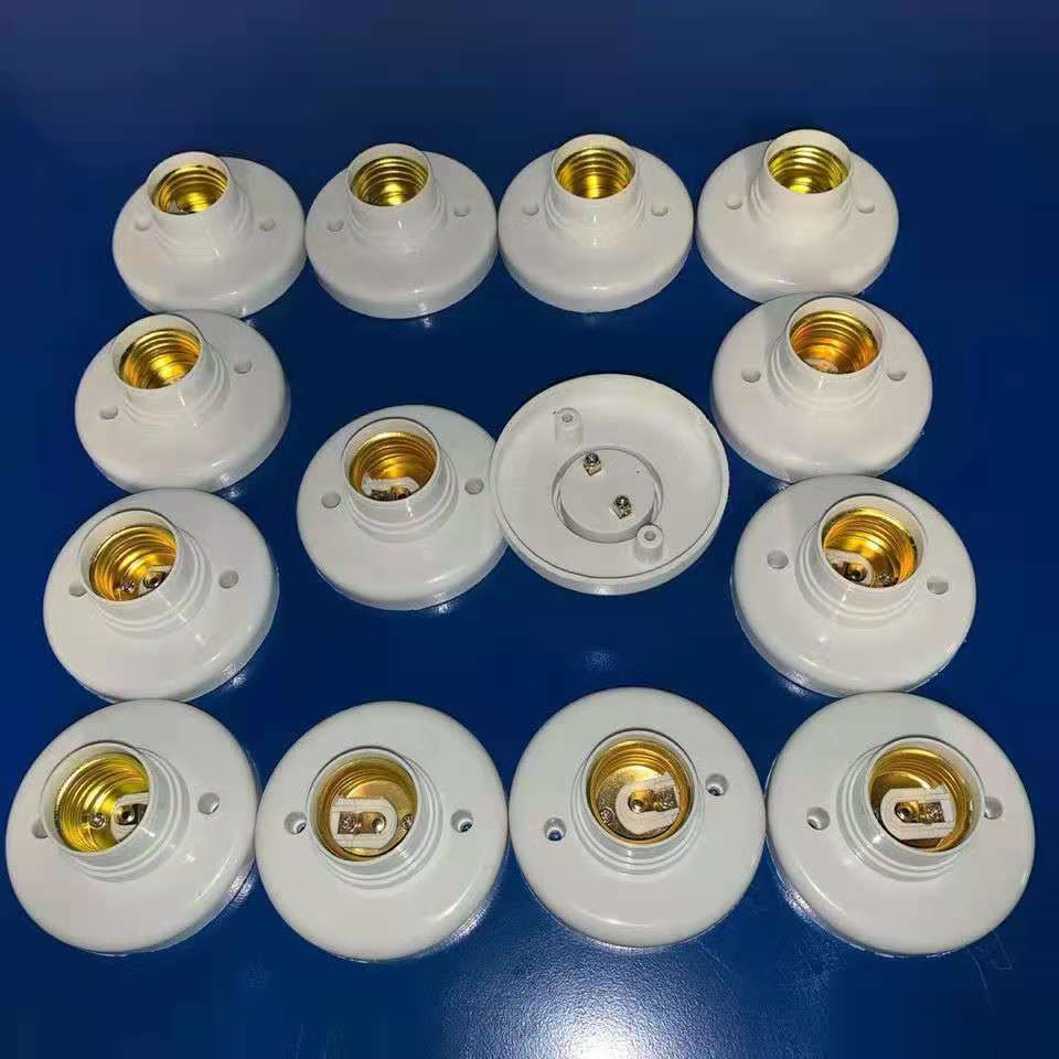 公牛暗装灯座明装e27螺口灯座led灯泡螺旋灯头暗装螺纹灯口家用节能灯